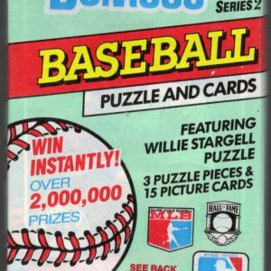 1991 Donruss Vintage Baseball Card Series 2 Retail Box Wax Pack, Sports Cards