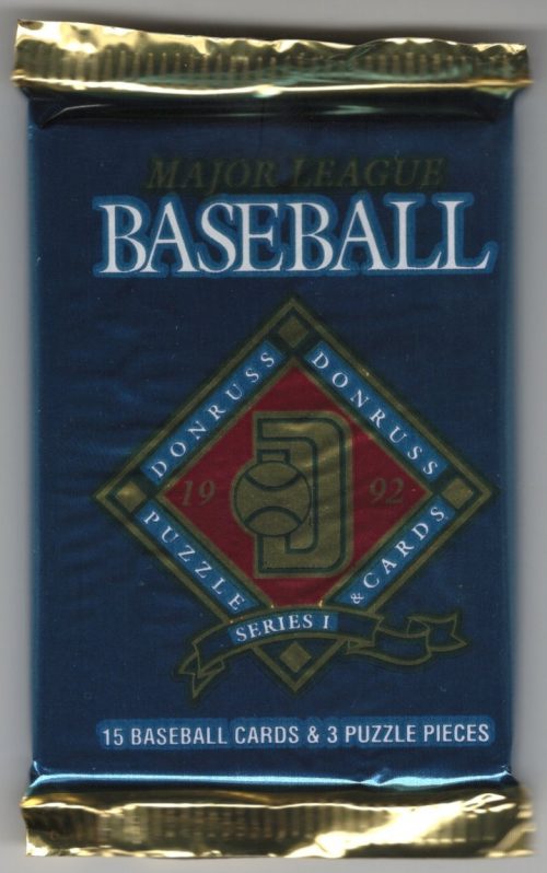 1992 Donruss Vintage Series 1 Baseball Card Retail Box Wax Pack