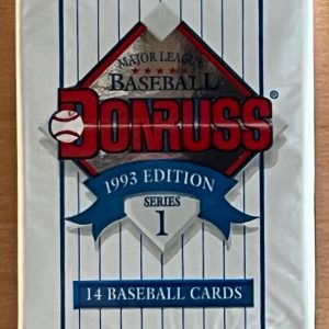 1993 Donruss Vintage Series 1 Baseball Card Retail Box Wax Pack