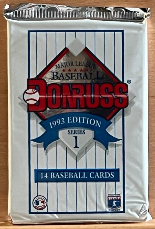 1993 Donruss Vintage Series 1 Baseball Card Retail Box Wax Pack