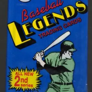 1989 Pacific Legends Series 2 Vintage Baseball Cards Retail Wax Pack
