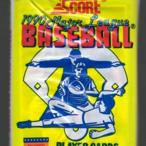 1990 Score Series 1 Vintage Baseball Cards Retail Box Pack Sports Cards