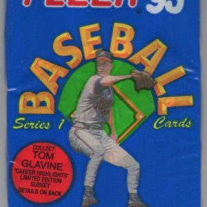 1993 Fleer Series 1 Baseball Vintage Baseball Card Retail Box Pack, MLB Trading Cards