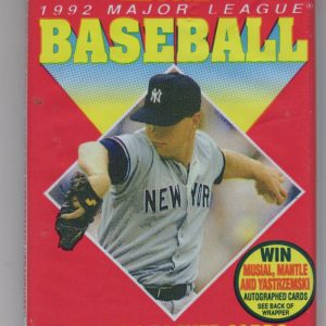 1992 Score Series 2 Vintage Baseball Cards Retail Box Pack, Sports Cards