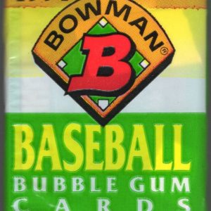1991 Bowman Vintage Baseball Cards Retail Box Wax Pack Sports Cards MLB Trading Cards