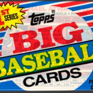 1988 Topps Vintage Big Baseball Cards Series 1 Retail Box Wax Pack, Sports Cards