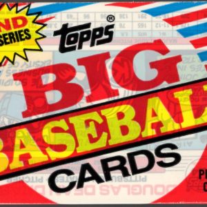 1988 Topps Vintage Big Baseball Cards Series 2 Retail Box Pack Sports Cards