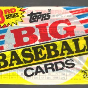 1988 Topps Vintage Big Baseball Cards Series 3 Retail Wax Pack, Sports Cards