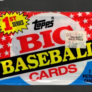 1989 Topps Big Baseball Series 1 Retail Box Wax Pack Vintage Baseball Cards