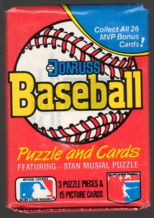 1988 Donruss Vintage Baseball Card Factory Sealed Retail Box Wax Pack, Sports Card