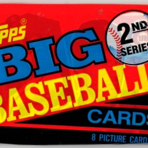 1990 Topps Big Baseball Series 2 Retail Box Wax Pack Vintage Baseball Cards