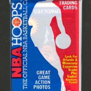 1989 NBA Hoops Vintage Basketball Cards Retail Box Pack New Factory Sealed