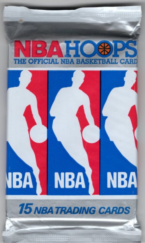 1990 NBA Hoops SERIES 1 Vintage Basketball Cards Retail Box Pack New Factory Sealed
