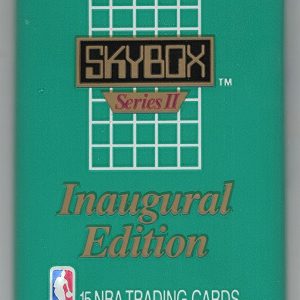 1990 Skybox SERIES 2 Innaugural Edition Basketball Vintage Basketball Retail Box Wax Pack