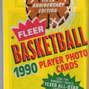 1990 Fleer Series 1 Vintage Basketball Cards Retail Box Pack New Factory Sealed