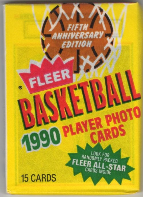 1990 Fleer Series 1 Vintage Basketball Cards Retail Box Pack New Factory Sealed