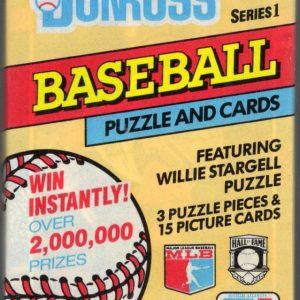 1991 Donruss Vintage Baseball Series 1 Retail Box Wax Pack, MLB Trading Card