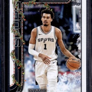 Victor Wembanyama 2025-26 Topps Holiday #H156 San Antonio Spurs