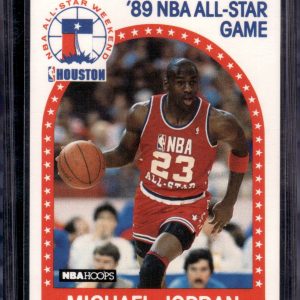 Michael Jordan 1989-90 NBA Hoops #21 Chicago Bulls