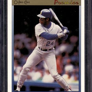 Ken Griffey Jr. 1991 O-Pee-Chee Premier #56 Seattle Mariners
