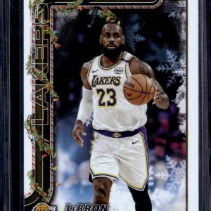Lebron James 2025-26 Topps Holiday NBA #H119 Los Angeles Lakers