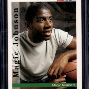 Magic Johnson Magic Numbers 1992-93 NBA Hoops #331 Lakers