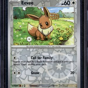 2024 Pokemon Stellar Crown Eevee Reverse Holo #113 TCG