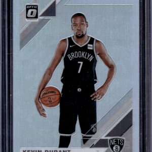 Kevin Durant Holo Prizm 2019-20 Donruss Optic #112 Nets, Rockets