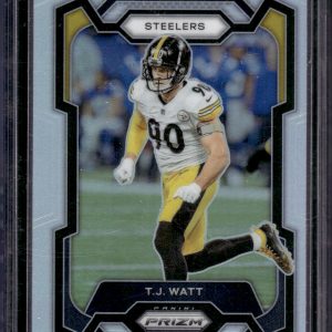 Tj Watt Silver Prizm 2023 Panini Prizm #254 Pittsburgh Steelers