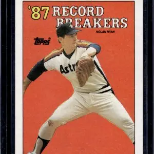 Nolan Ryan '87 Record Breaker 1988 Topps #6 Houston Astros
