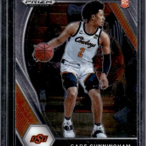 Cade Cunninghma Rookie Card 2021 Prizm Draft Picks #1 Oklahoma State, Pistons