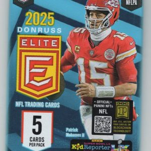 2025 Donruss Elite Football MEGA BOX PACK - Cam Ward, Ashton Jeanty, Dillon Gabriel, Shadeur Sanders