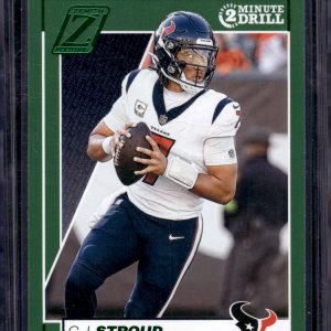 Cj Stroud 2 Minute Drill Green 2024 Zenith #38 Texans