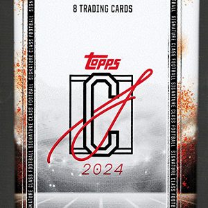 2024 Topps Signature Class Football Cards Mega Box Pack-Jayden Daniels Rookie Card