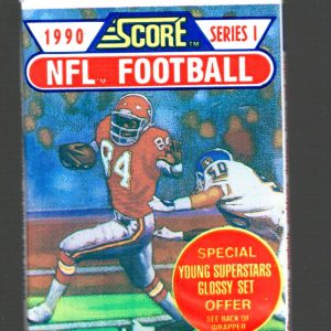 1990 Score Series 1 Vintage Football Card Factory Sealed Retail Box Pack Sports Card