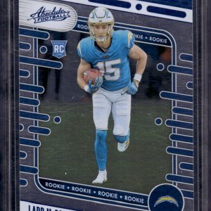 Ladd McConkey Rookie Card Blue Foil 2024 Absolute #134 La Chargers