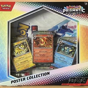 2025 Pokemon Scarlet & Violet Prismatic Evolutions Poster Collection