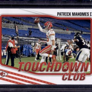 Patrick Mahomes Touchdown Club 2021 Rookies & Stars #TDC-9 Kansas City Chiefs