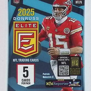 2025 Donruss Elite Football MEGA BOX PACK - Cam Ward, Ashton Jeanty, Dillon Gabriel, Shadeur Sanders