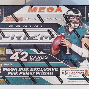 2024-25 Panini Prizm Football MEGA BOX - Rookie Cards: Drake Maye, Bo Nix, Caleb williams, Jayden Daniels