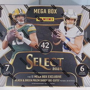 2024 Panini Select Football MEGA BOX Jayden Daniels, Bo Nix, Caleb Williams, Drake Maye