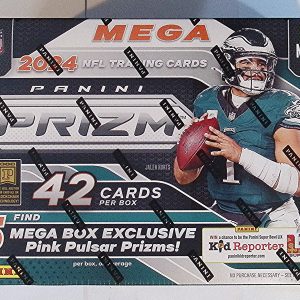 2024-25 Panini Prizm Football MEGA BOX - Rookie Cards: Drake Maye, Bo Nix, Caleb williams, Jayden Daniels