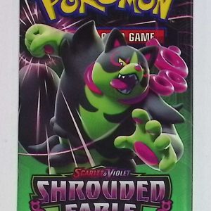 2025 Pokemon Scarlet & Violet Shrouded Fable 10 Card Booster Pack Charizard