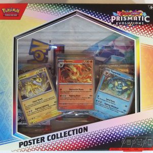2025 Pokemon Scarlet & Violet Prismatic Evolutions Poster Collection